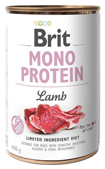 Brit Mono Protein Lamb puszka 400g Brit Mono Protein Lamb puszka 400g