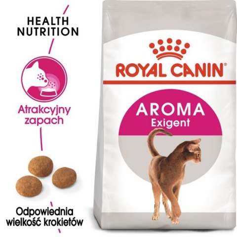 Royal Canin Exigent Aromatic Attraction karma sucha dla kotów dorosłych, wybrednych, kierujących się zapachem 2kg Royal Canin Exigent Aromatic Attraction karma sucha dla kotów dorosłych, wybrednych, kierujących się zapachem 2kg