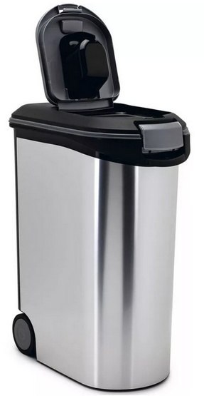 Curver Pojemnik na karmę srebrny 20kg Curver Pojemnik na karmę srebrny 20kg