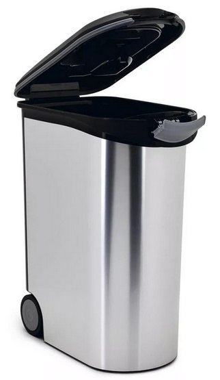Curver Pojemnik na karmę srebrny 20kg Curver Pojemnik na karmę srebrny 20kg