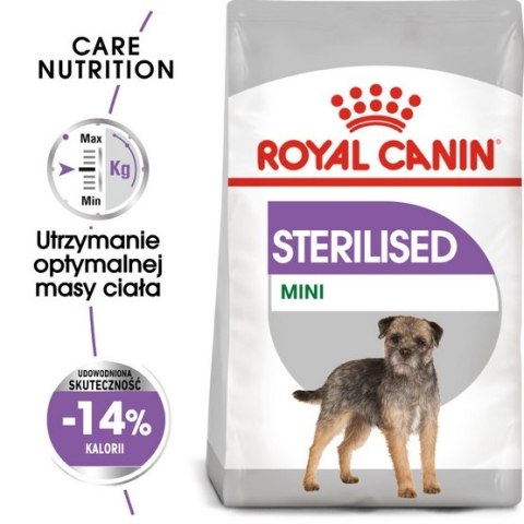 Royal Canin Mini Sterilised karma sucha dla psów dorosłych, ras małych, sterylizowanych 3kg Royal Canin Mini Sterilised karma sucha dla psów dorosłych, ras małych, sterylizowanych 3kg