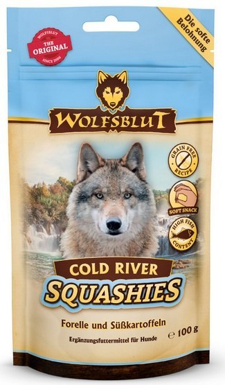 Wolfsblut Dog Squashies Cold River - pstrąg i bataty 100g Wolfsblut Dog Squashies Cold River - pstrąg i bataty 100g