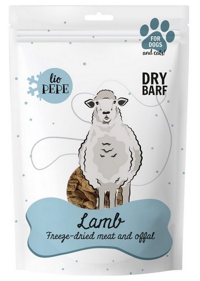 Paka Zwierzaka Lio PEPE Przysmak Lamb (płuco jagnięce) 50g Paka Zwierzaka Lio PEPE Przysmak Lamb (płuco jagnięce) 50g