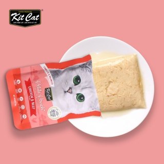 Kit Cat Petite Pouch Tuna Chicken & Beef saszetka 70g
