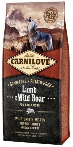 Carnilove Dog Lamb & Wild Boar Adult - jagnię i dzik 12kg Carnilove Dog Lamb & Wild Boar Adult - jagnię i dzik 12kg