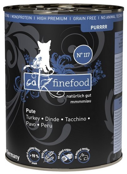 Catz Finefood Purrrr N.117 Indyk puszka 400g Catz Finefood Purrrr N.117 Indyk puszka 400g