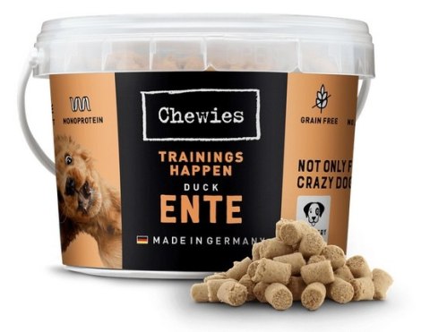 Chewies Trainings-Happen Kaczka monobiałkowe, bezzbożowe wiaderko 300g Chewies Trainings-Happen Kaczka monobiałkowe, bezzbożowe wiaderko 300g